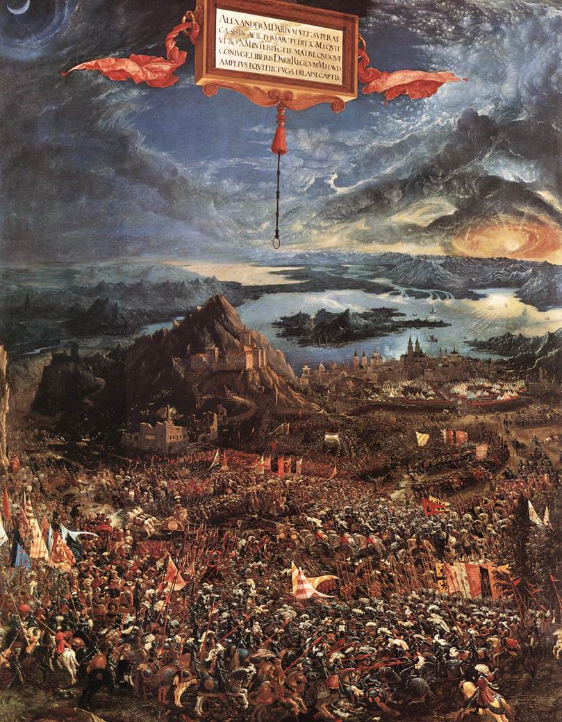 .德国《The Battle of Alexander》阿尔布雷希特·阿尔特多夫 Albrecht Altdorfer