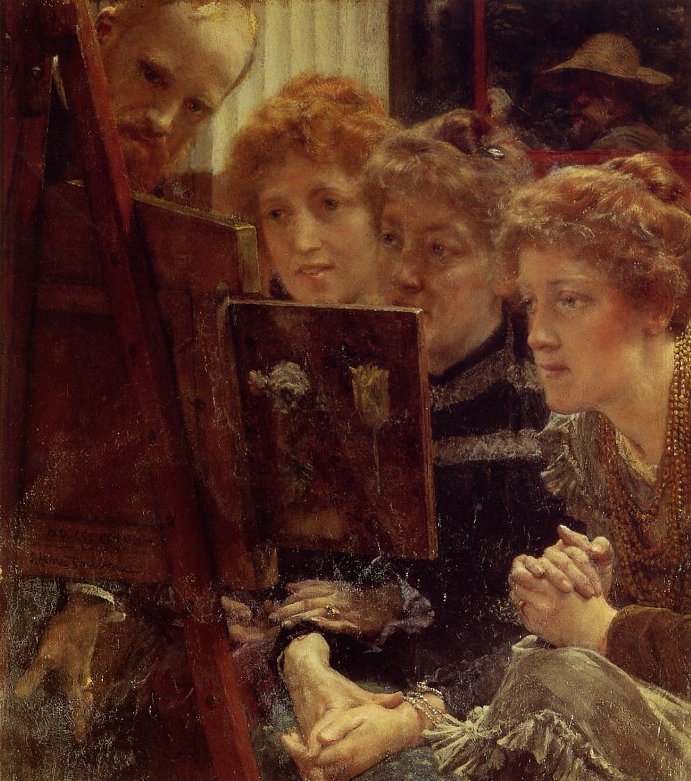 英国《The Family Group》阿尔玛·塔德玛 Lawrence Alma-Tadema
