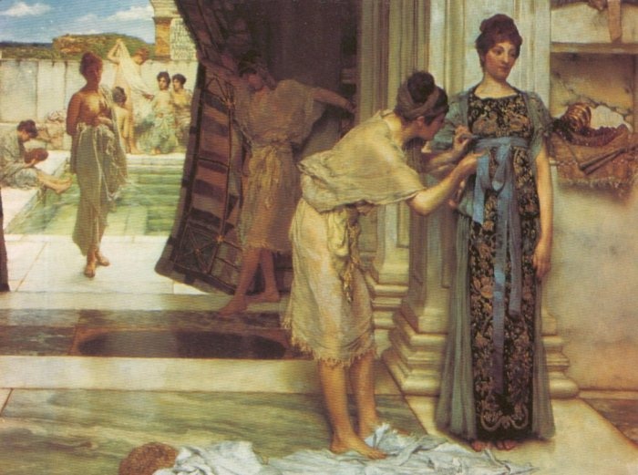 英国《The Frigidarium》阿尔玛·塔德玛 Lawrence Alma-Tadema