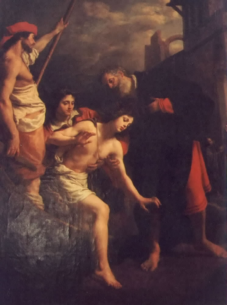 .意大利《The Hospitality of Saint Julian》克里斯托法诺·阿楼瑞 Cristofano Allori