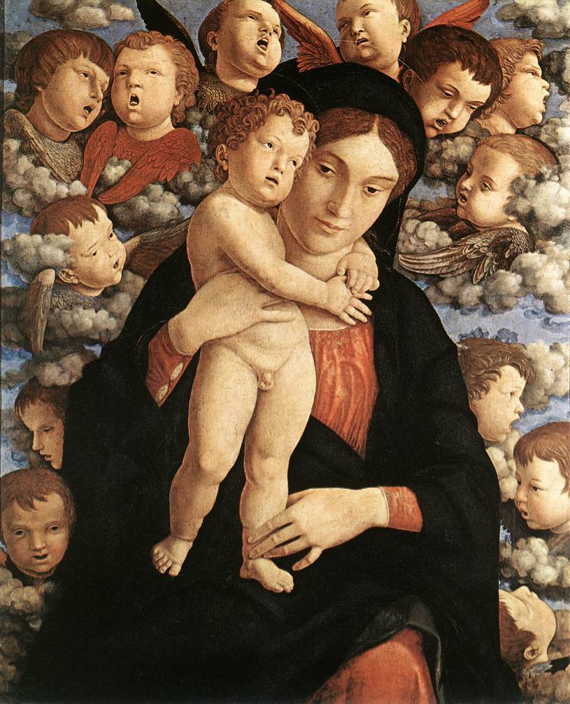.意大利《The Madonna of the Cherubim》安德烈亚·曼特尼亚Andrea Mantegna