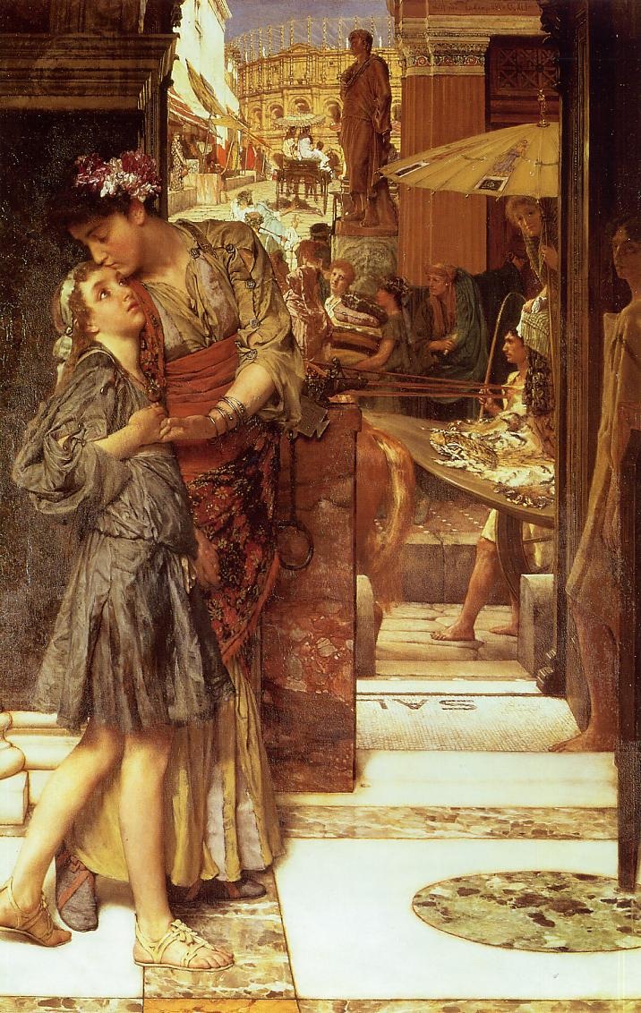.英国《The Parting Kiss》阿尔玛·塔德玛 Lawrence Alma-Tadema
