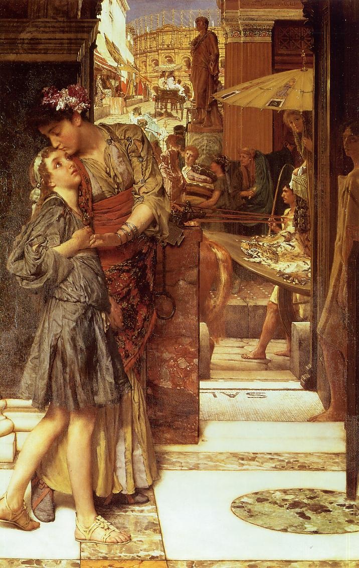 英国《The Parting Kiss》阿尔玛·塔德玛 Lawrence Alma-Tadema