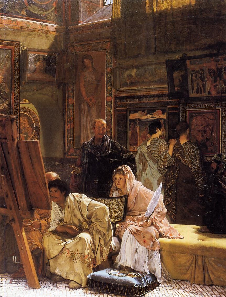 .英国《The Picture Gallery》阿尔玛·塔德玛 Lawrence Alma-Tadema