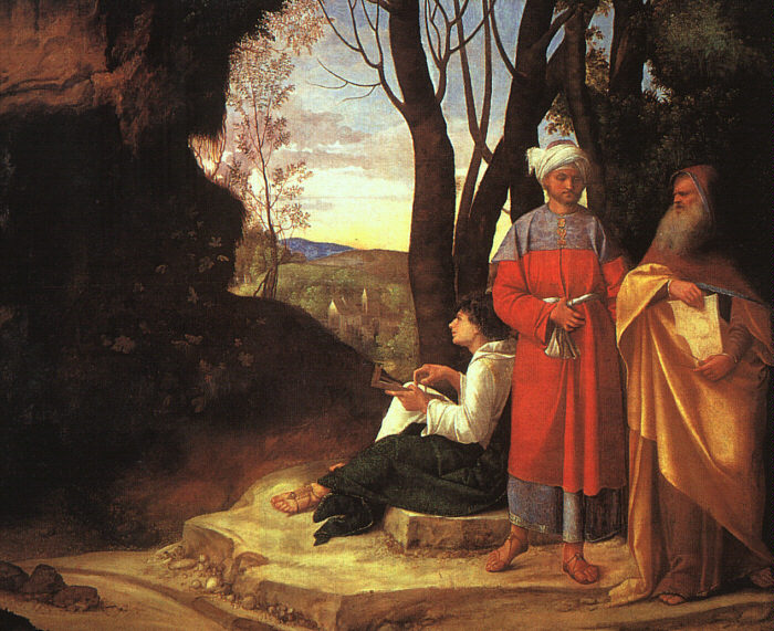 .意大利《The Three Philosophers》乔尔乔内Giorgione