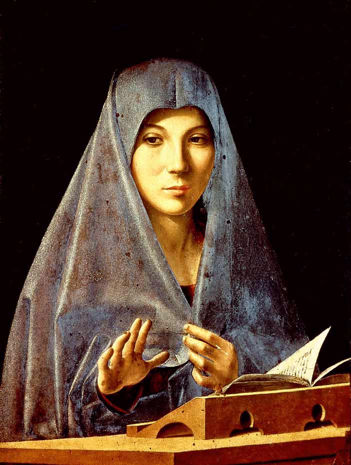 .意大利《Virgin Annunciated》安托内洛 Antonello da Messina