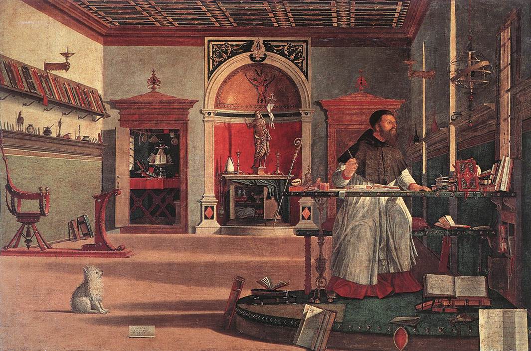 .意大利《Vision of St Augustin》维托雷·卡尔帕乔Vittore Carpaccio