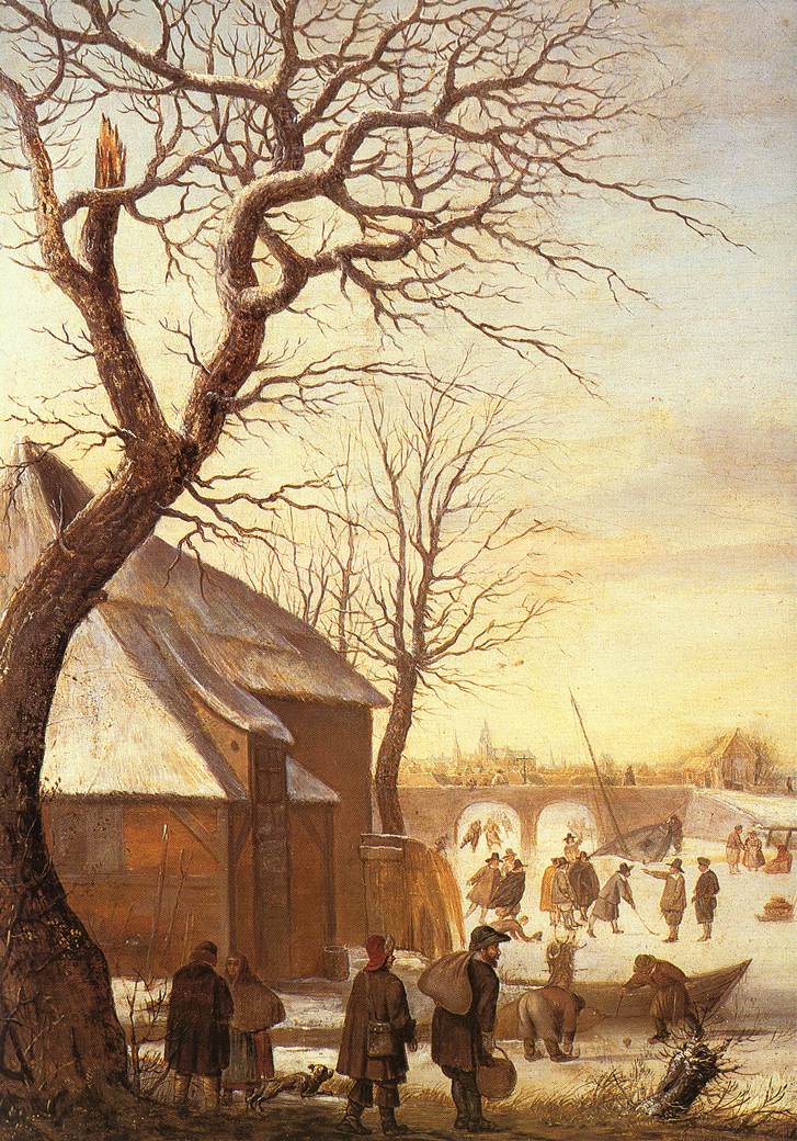 .荷兰《Winter Landscape 2》亨利克·阿维坎普Hendrick Avercamp