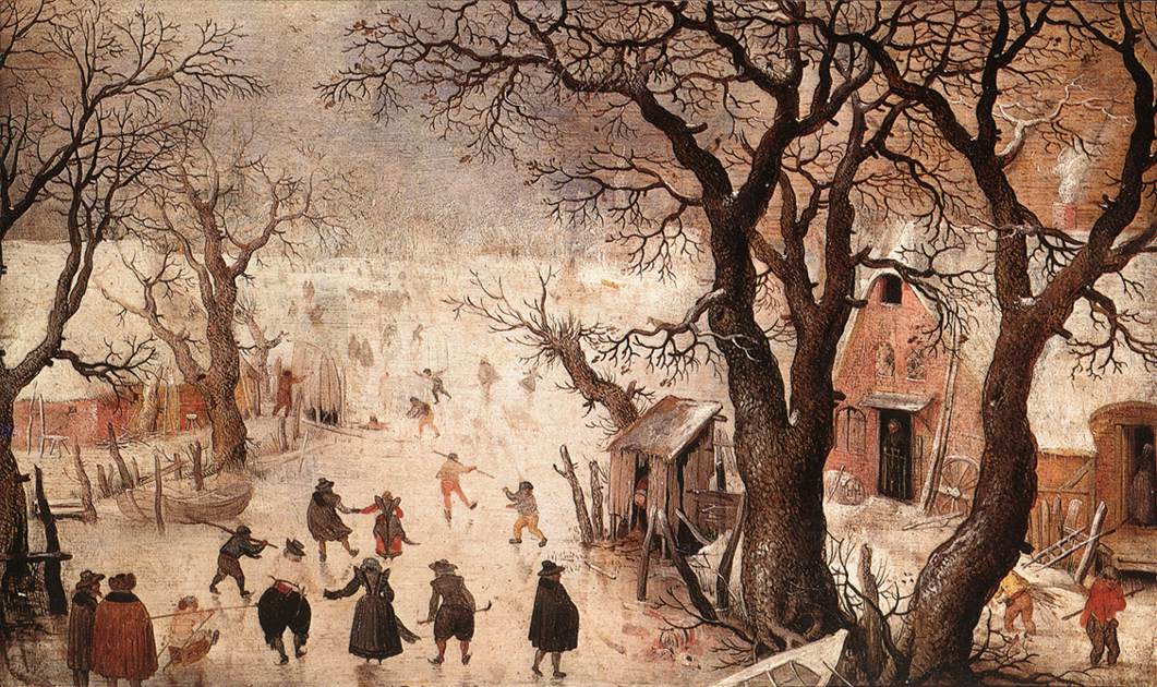 .荷兰《Winter Landscape 3》亨利克·阿维坎普Hendrick Avercamp