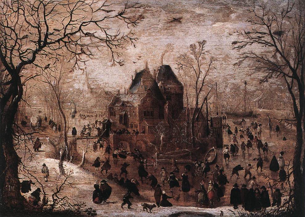 .荷兰《Winter Landscape 4》亨利克·阿维坎普Hendrick Avercamp