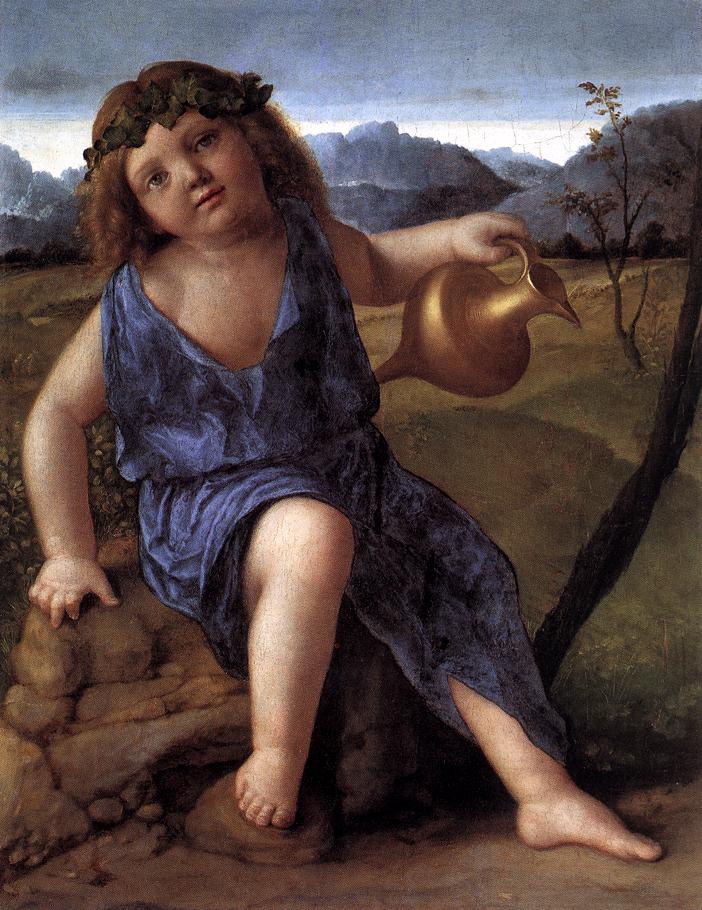 .意大利《Young Bacchus》乔凡尼·贝利尼Giovanni Bellini