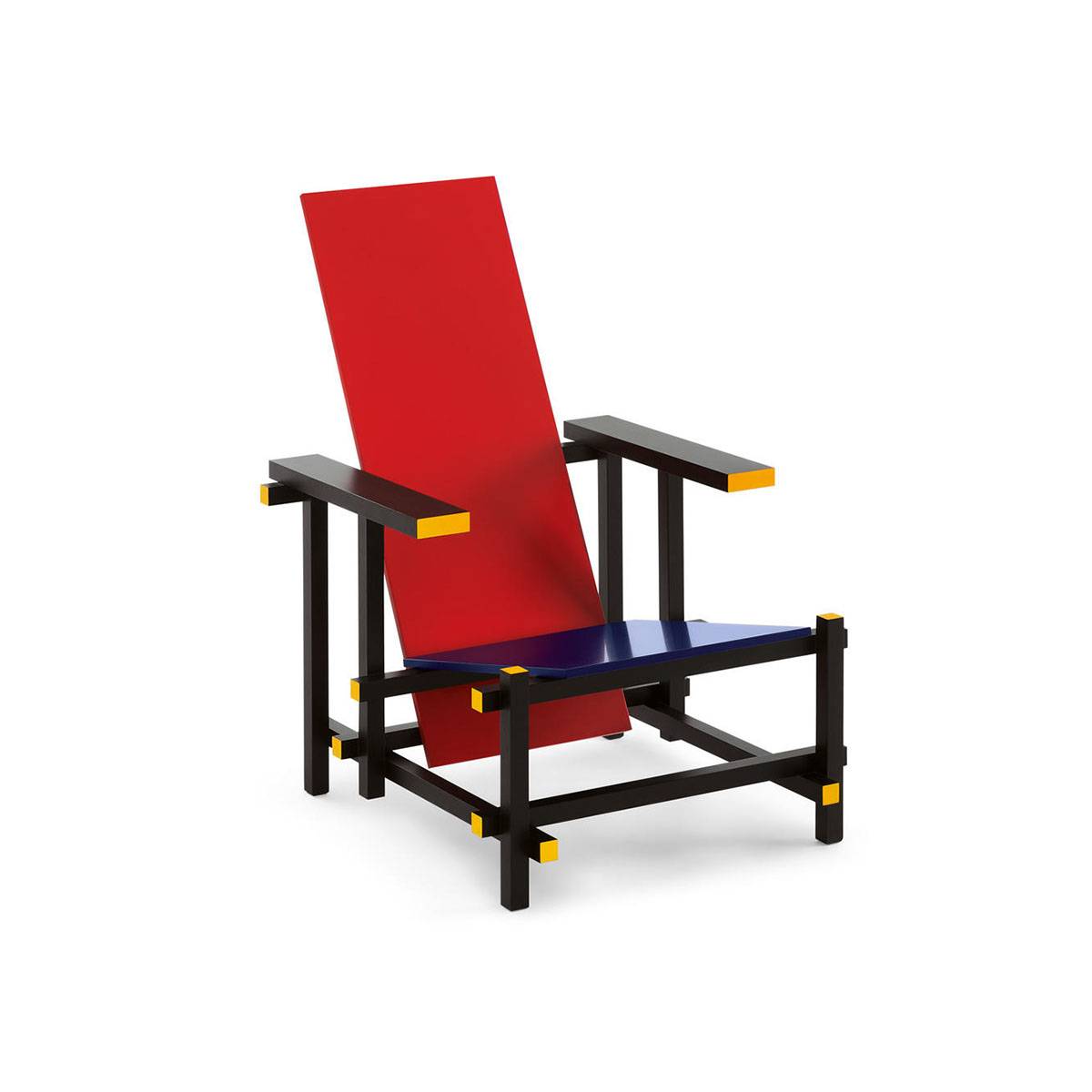 Cassina  635 Red And Blue 椅子