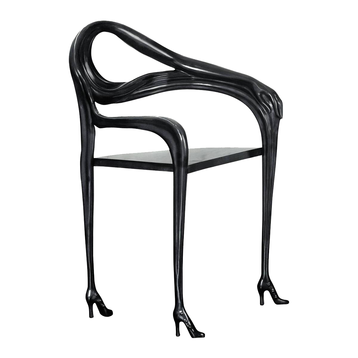 b.d barcelona design  Leda Armchair Sculpture Black Label Limited Edition 椅子