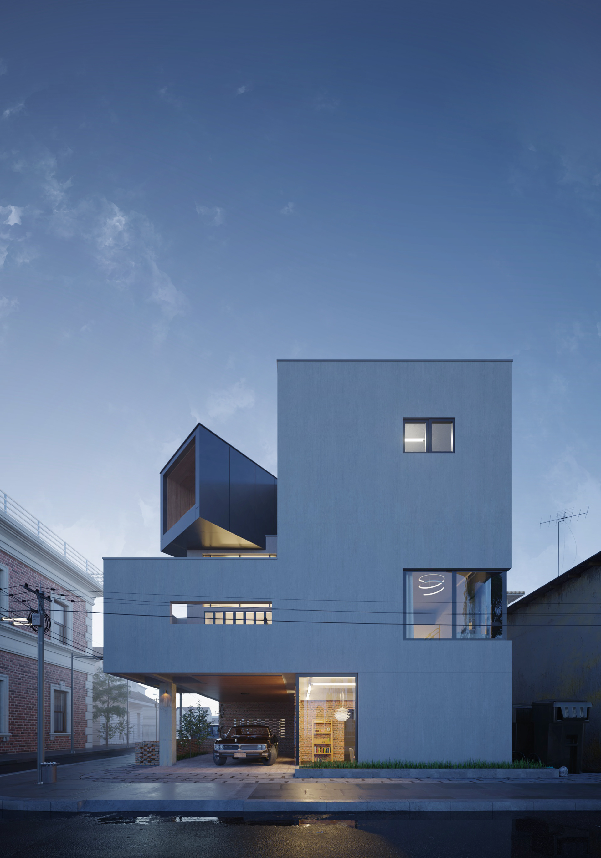 The white nest | CGI