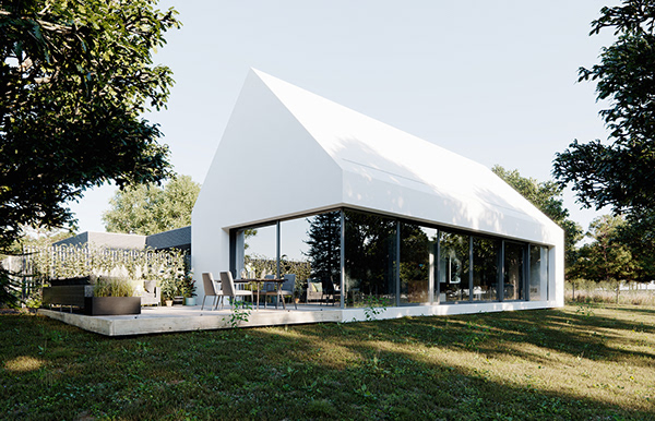 B L A C K || W H I T E house (CORONA)
