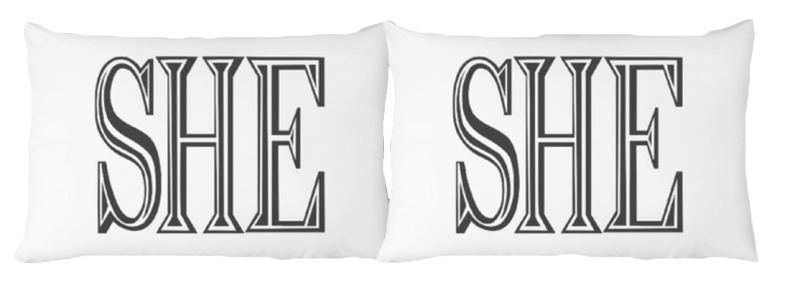 枕套 Pillow case set-She/She