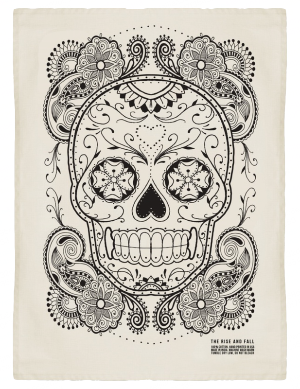 茶巾 Kitchen Towel-New Sugar Skull Towel