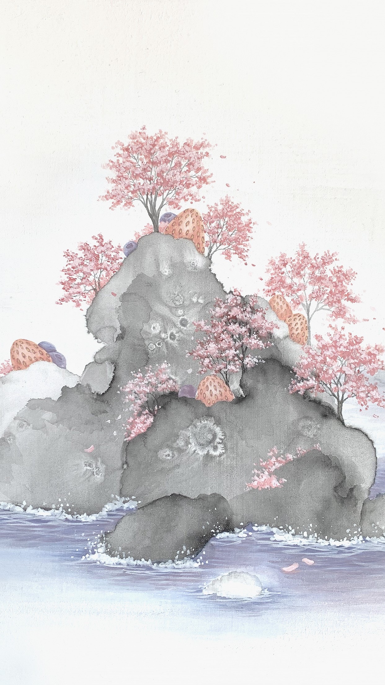 Sweet Islands - 韩国插画师 Euna Jo 作品：甜点岛屿
