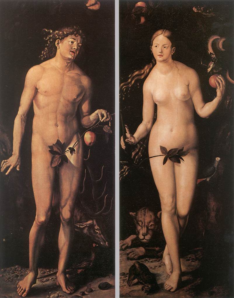 .《Adam and Eve》Hans Baldung Grien 汉斯·布格迈尔