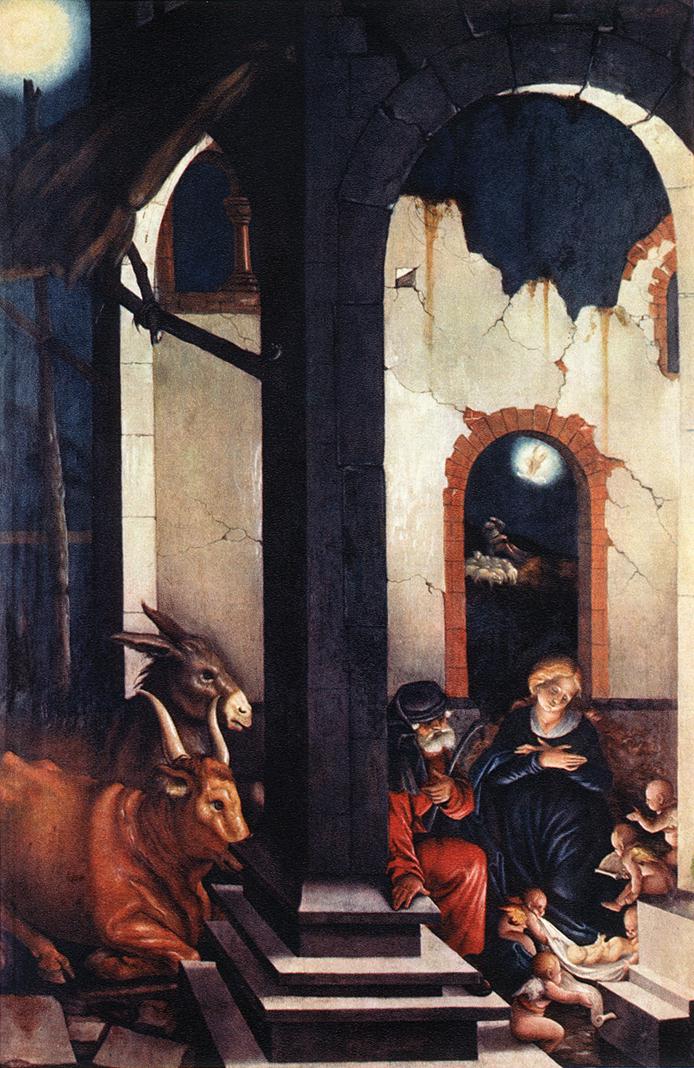 .《Nativity》Hans Baldung Grien 汉斯·布格迈尔