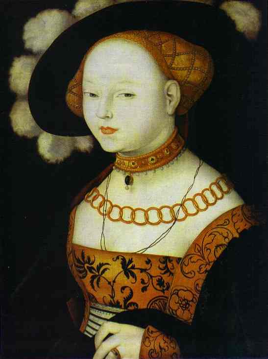 .《Portrait of a Lady》Hans Baldung Grien 汉斯·布格迈尔