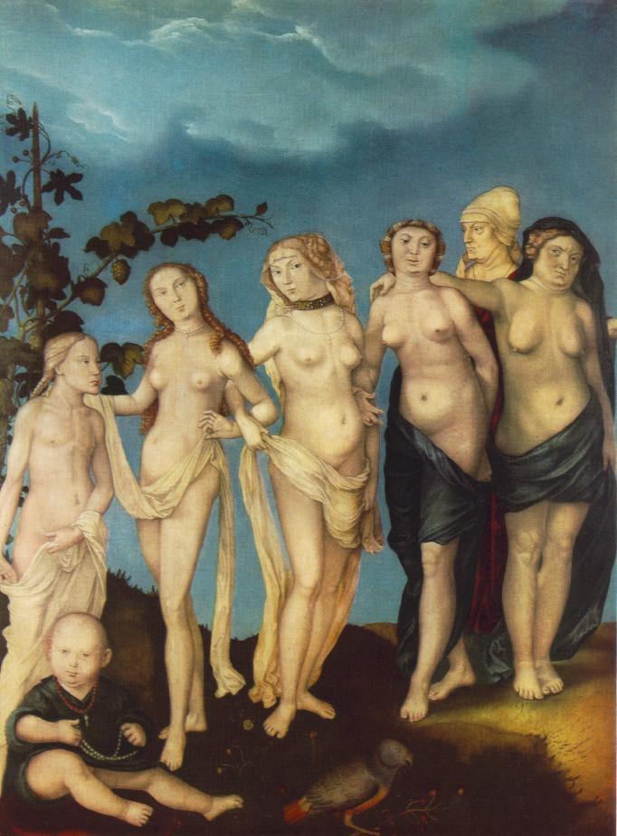 .《The Seven Ages of Woman》Hans Baldung Grien 汉斯·布格迈尔