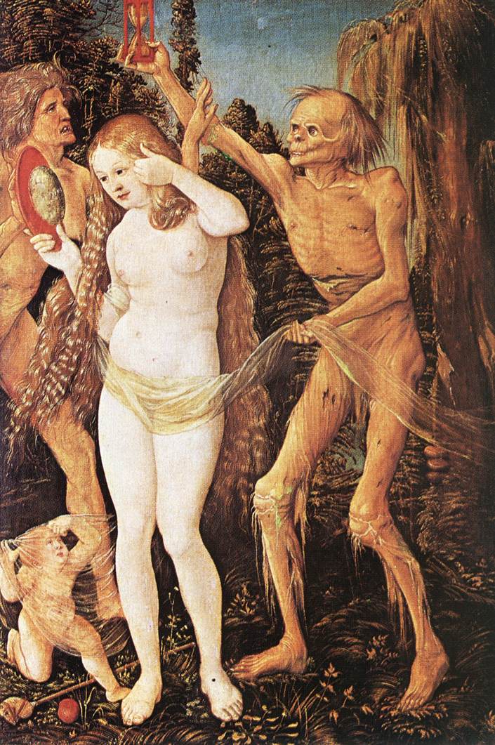 .《Three Ages of the Woman and the Death》Hans Baldung Grien 汉斯·布格迈尔