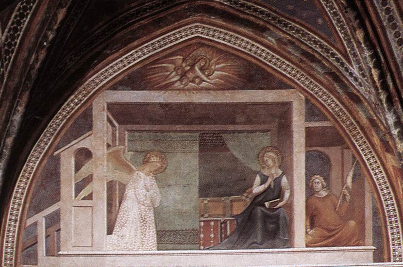 .《The Annunciation》barna da siena 巴尔纳·达·锡耶纳