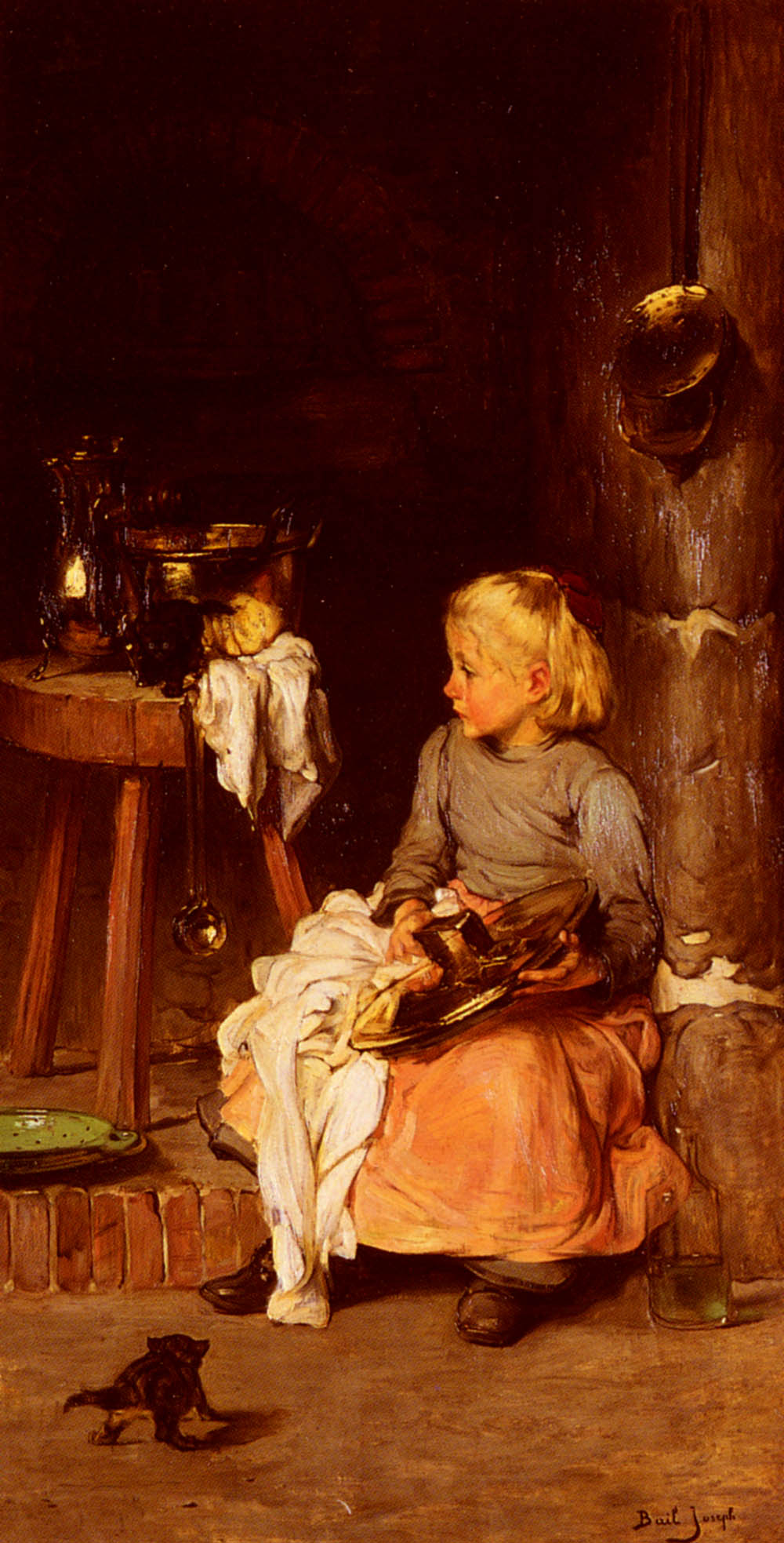 .《The Little Girl with the Cauldron》约瑟夫·贝尔Joseph Bail