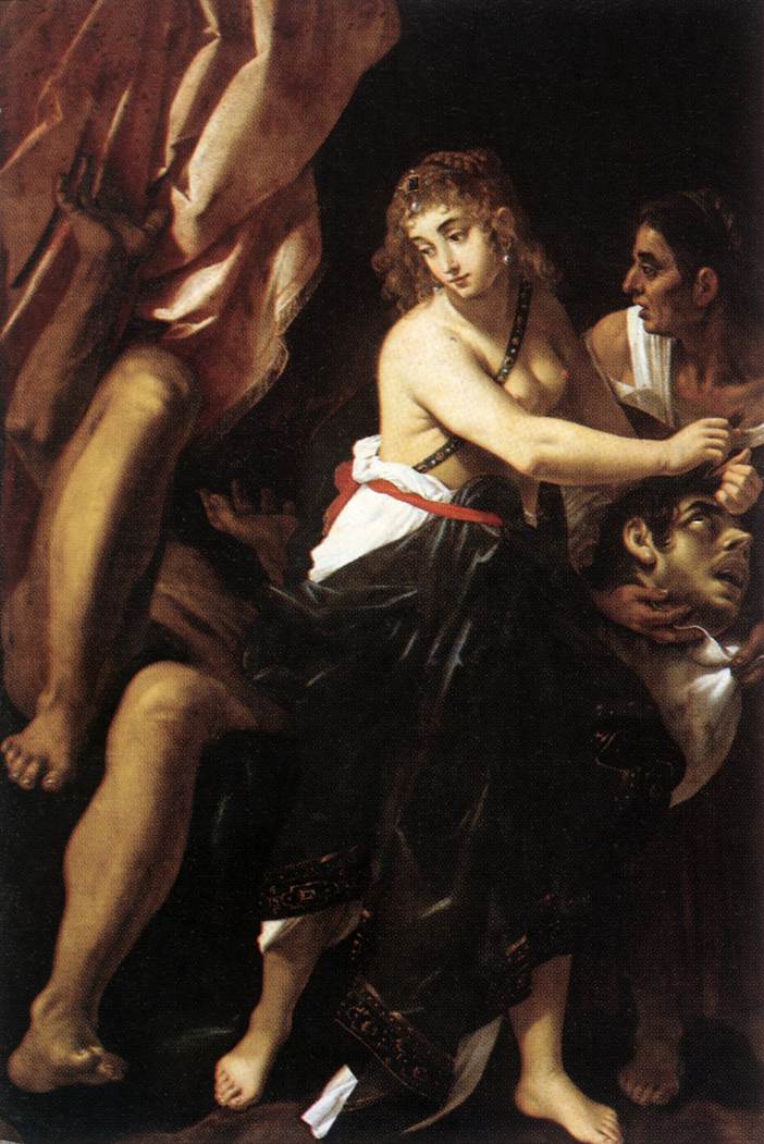 《Judith and the Head of Holofernes》 Giovanni Baglione 乔瓦尼·巴廖内