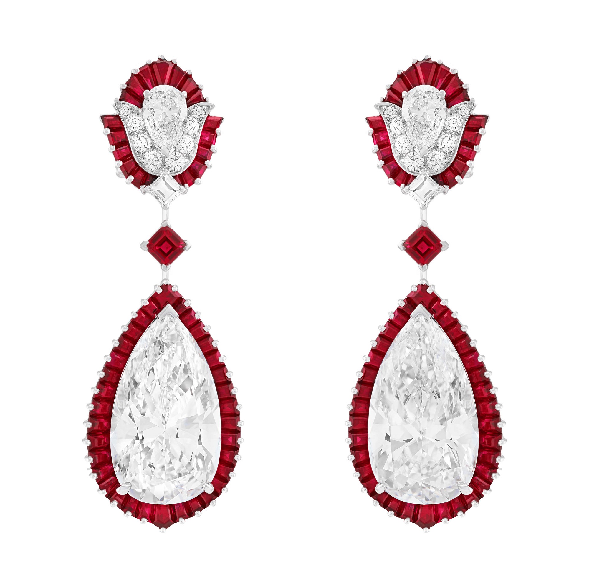 Van Cleef & Arpels 梵克雅宝 Duo de Diamants 耳坠