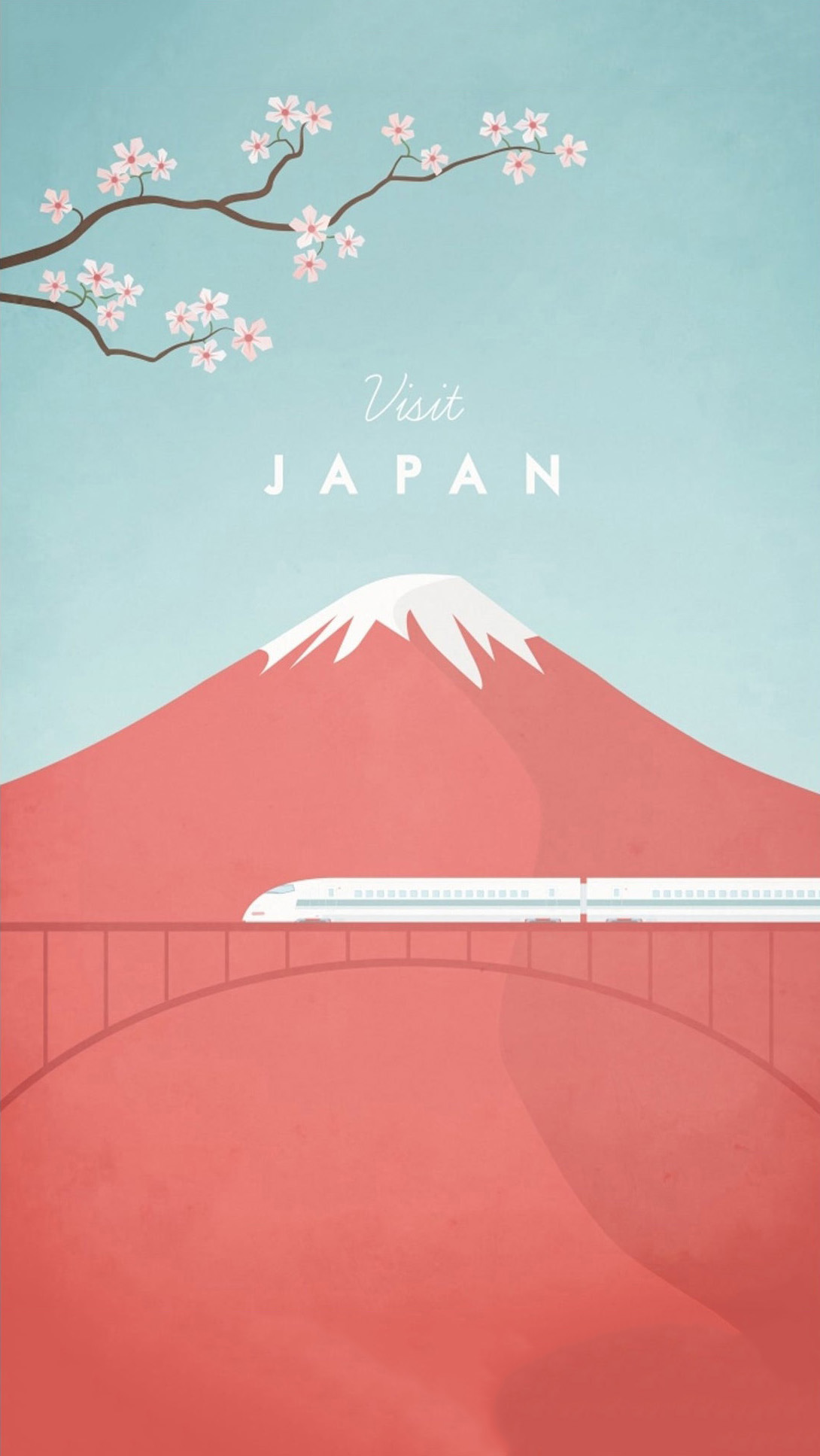 Visit Japan - 法国插画师 Henry Rivers 城市系列作品：日本