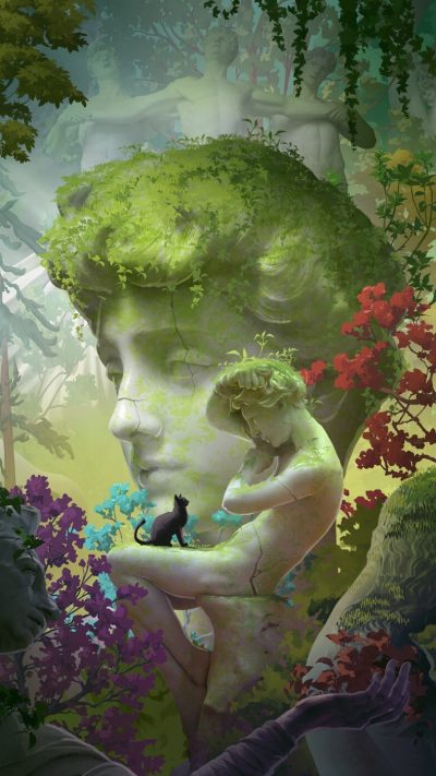 Guardian of the Garden - 法国场景设计师 Sylvain Sarrailh 作品：花园守护者