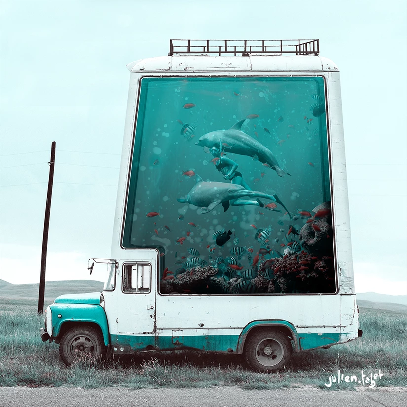 Aquatruck, Julien Tabet, Digital, 2017