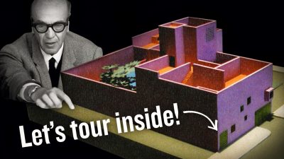 Luis Barragan 位于德克萨斯州休斯顿的未建房屋的虚拟之旅