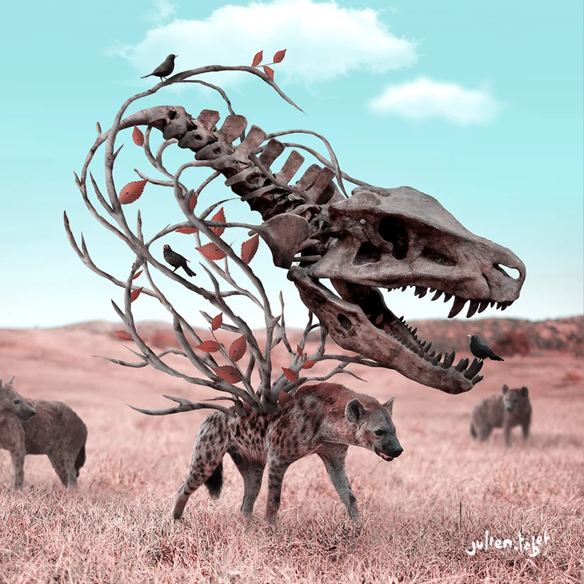 Make it Prehistoric, Julien Tabet, Digital, 2019