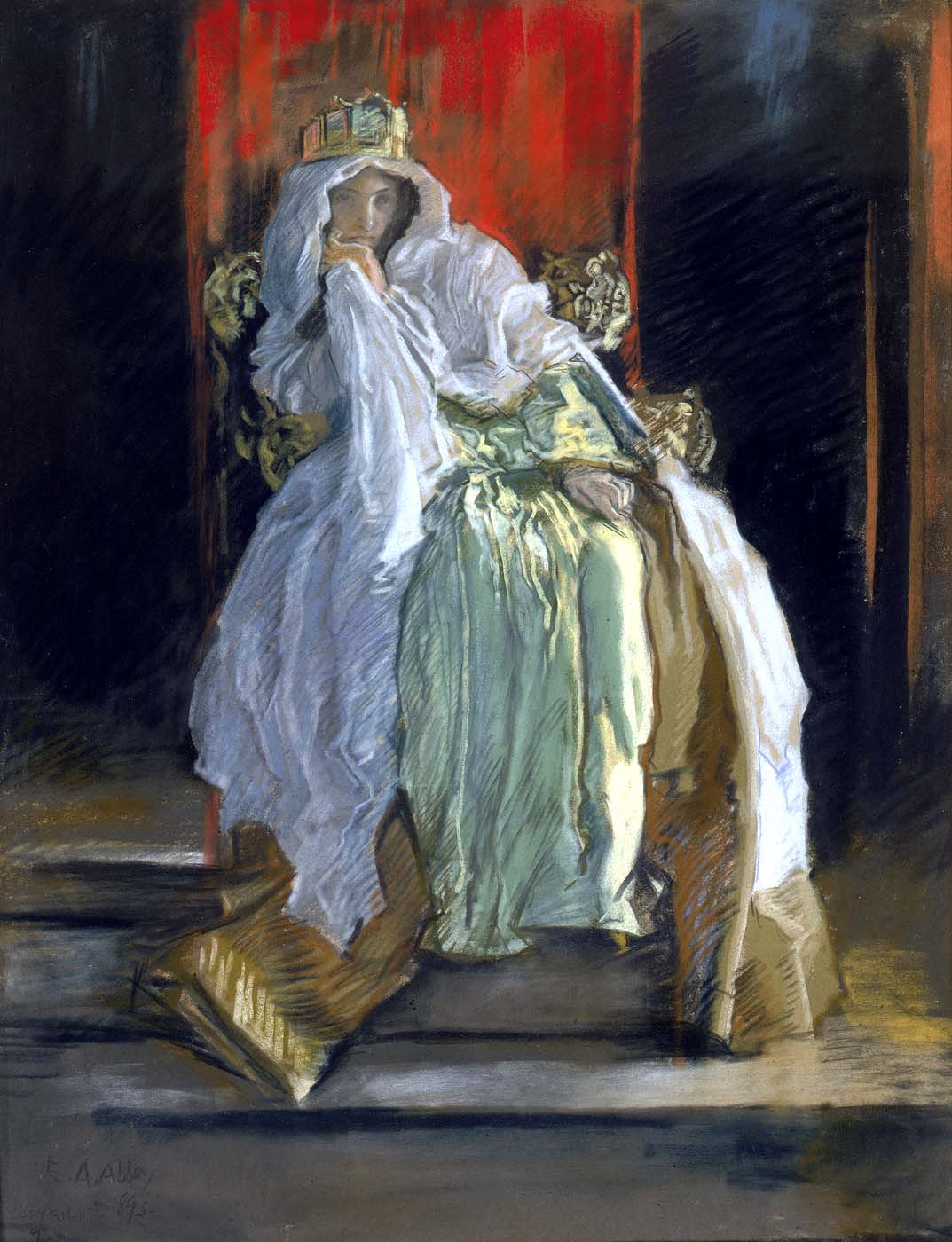 La reine dans Hamlet（1895）