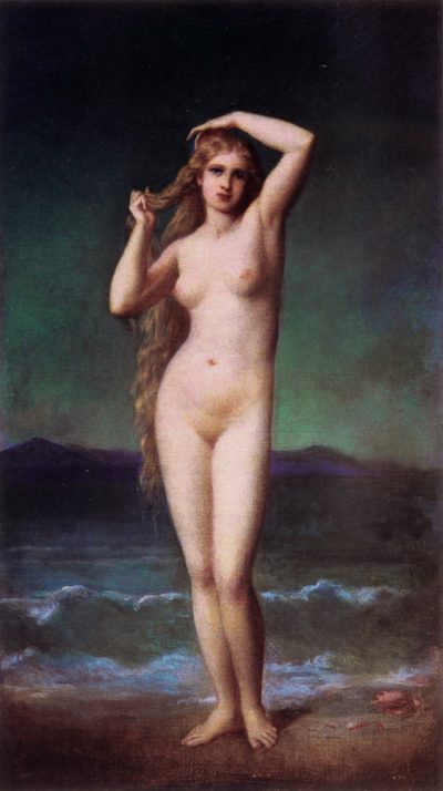 .《The Bather》Eugène-Emmanuel Amaury-Duval