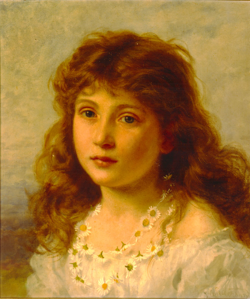 .《Young Girl》Sophie Anderson
